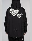 Hooded Coat - Black - LOADED