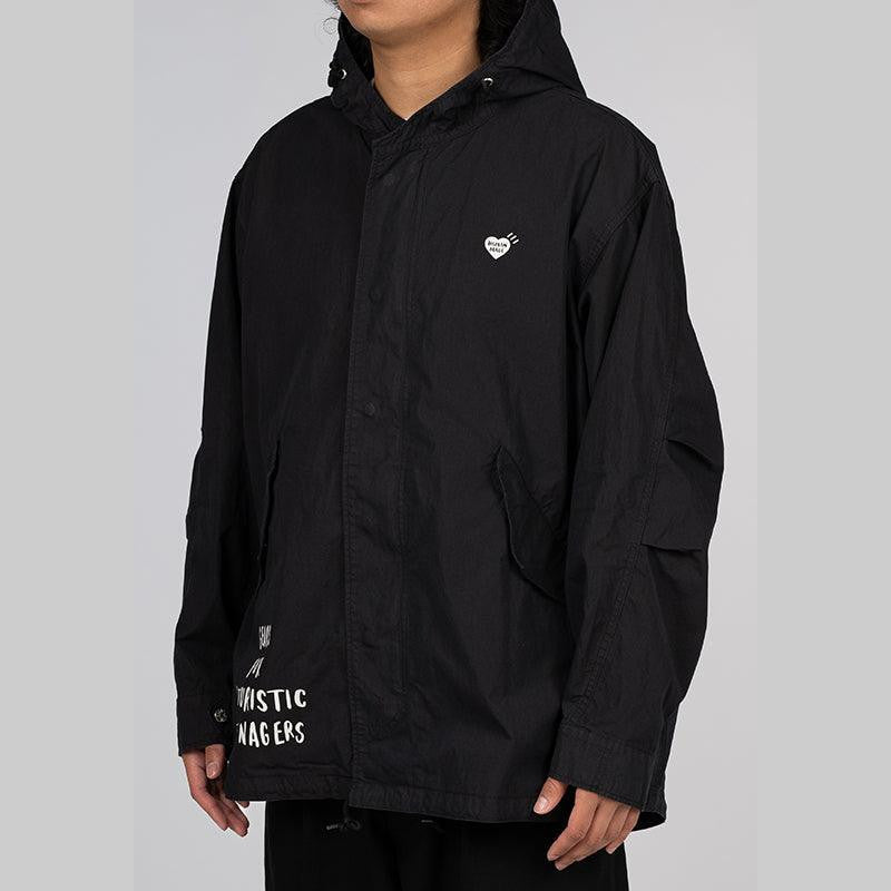 Hooded Coat - Black - LOADED