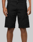 Aviation Short - Black Rinsed - LOADED