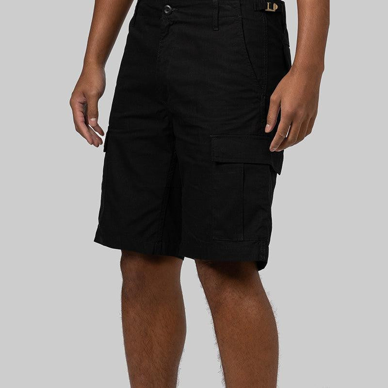 Aviation Short - Black Rinsed - LOADED