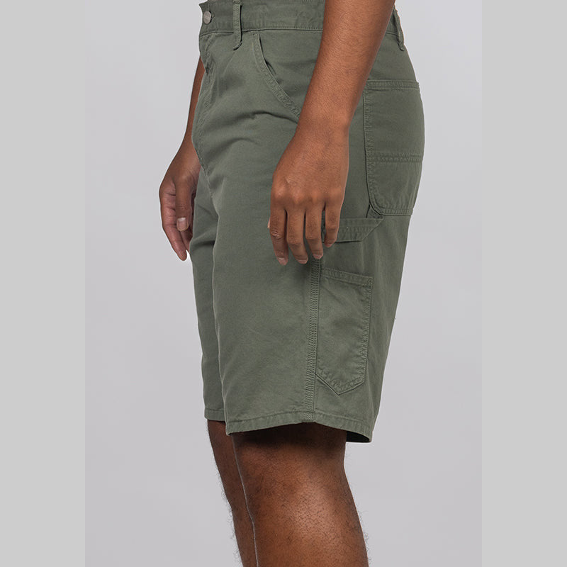 Single Knee Short - Park Garment Dyed