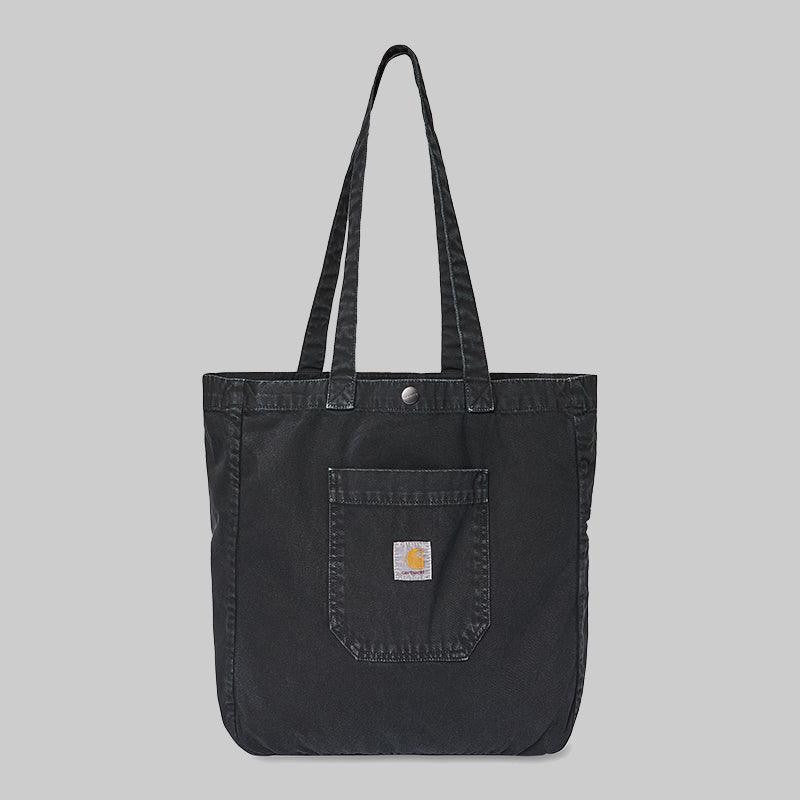 Garrison Tote - Black Stone Dyed