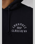 Hooded Class Of 89 Sweat - Dark Navy/White