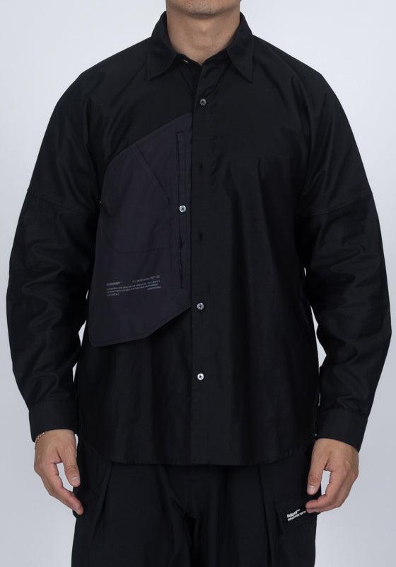 In-Out Packable Pocket Shirt - Black - LOADED