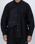 In-Out Packable Pocket Shirt - Black - LOADED