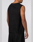 Waffle Warp Vest - Black