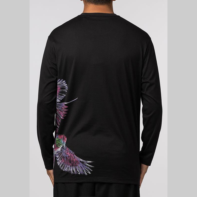 Graphic Long Sleeve - Black