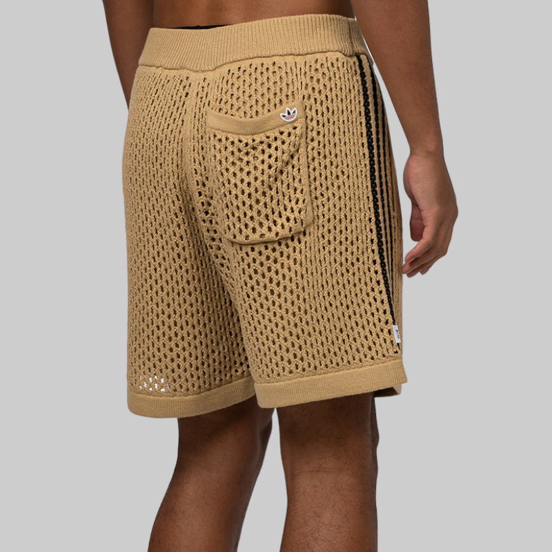 X CLOT By Edison Chen Crochet Short - Beige