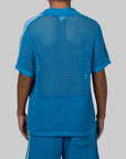 X CLOT By Edison Chen Crochet Polo - Blue