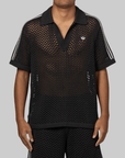 X CLOT By Edison Chen Crochet Polo - Carbon