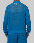 X CLOT By Edison Chen Crochet Superstar Track Top - Blue