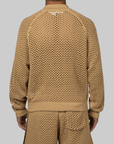 X CLOT By Edison Chen Crochet Superstar Track Top - Beige