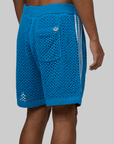 X CLOT By Edison Chen Crochet Short - Blue