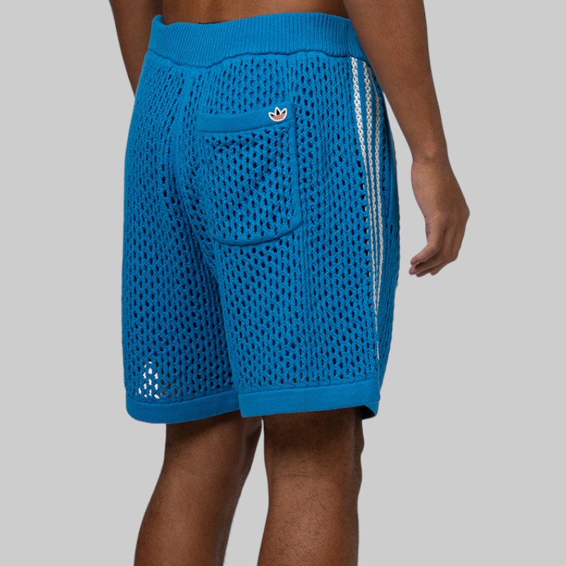 X CLOT By Edison Chen Crochet Short - Blue