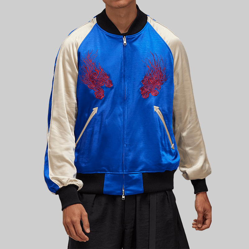 JFA Souvenir Reversible Jacket - Bold Blue - LOADED