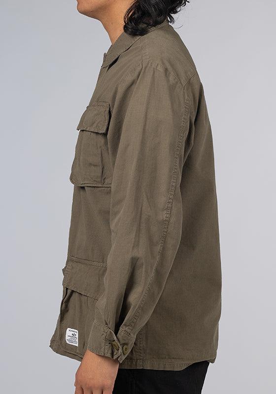 Jungle Fatigue Shirt Jacket - OG-107 Green - LOADED