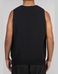 Knit Vest - Black - LOADED