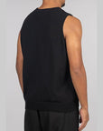 Knit Vest - Black - LOADED