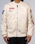 L-2B Nasa Gen II Flight Jacket - Off White - LOADED