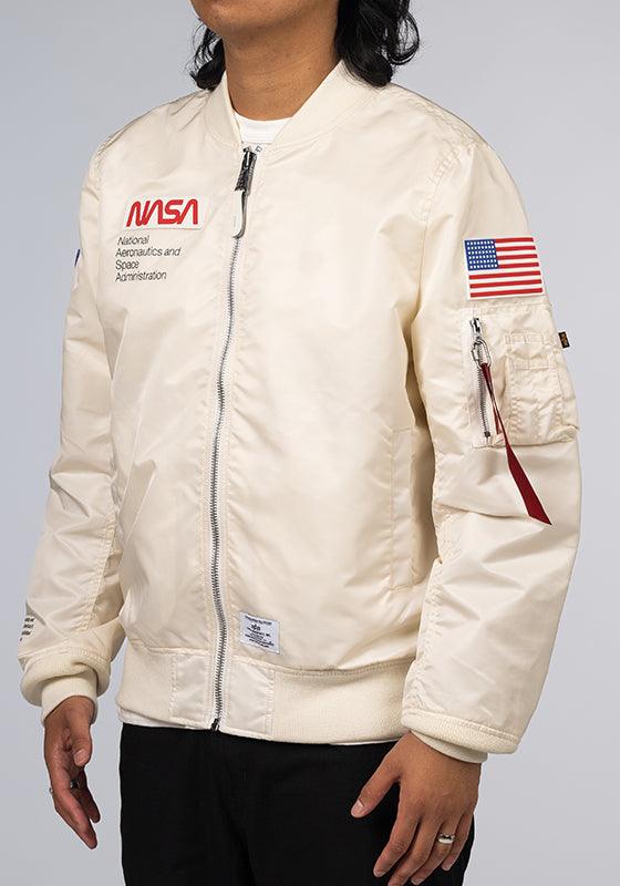 L-2B Nasa Gen II Flight Jacket - Off White - LOADED