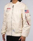 L-2B Nasa Gen II Flight Jacket - Off White - LOADED