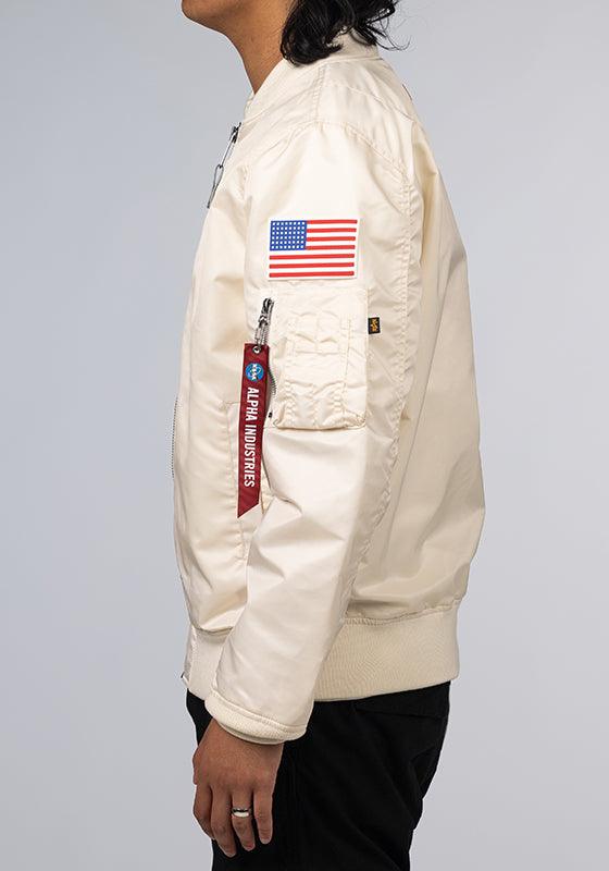 L-2B Nasa Gen II Flight Jacket - Off White - LOADED