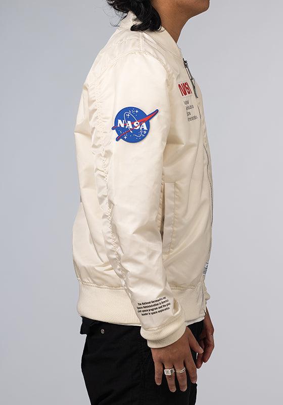 L-2B Nasa Gen II Flight Jacket - Off White - LOADED