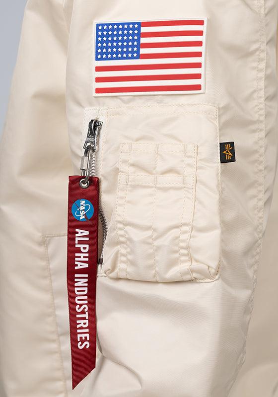 L-2B Nasa Gen II Flight Jacket - Off White - LOADED