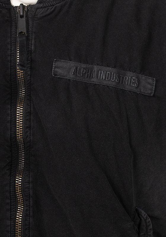 L-2B Rip And Repair Flight Jacket - Black - LOADED