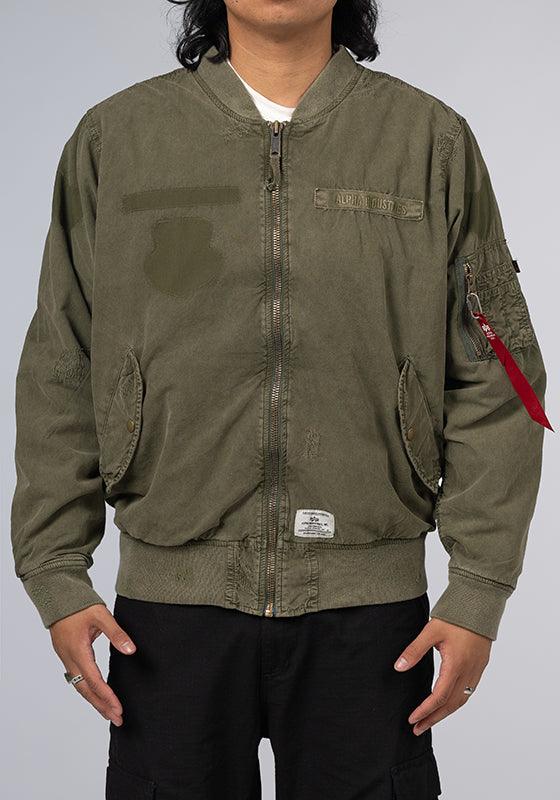 L-2B Rip And Repair Flight Jacket - OG-107 Green - LOADED