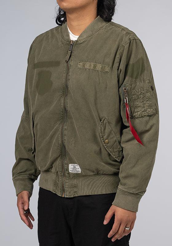 L-2B Rip And Repair Flight Jacket - OG-107 Green - LOADED