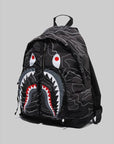 Layered Line Camo Shark Day Pack - Black - LOADED