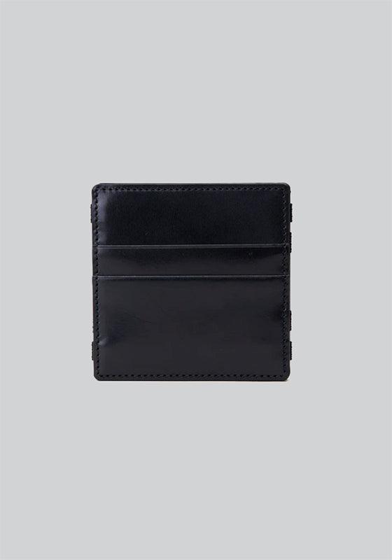 Leather Micro Wallet - Black - LOADED
