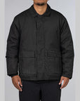 Life Waxed Canvas Work Jacket - Black - LOADED