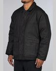 Life Waxed Canvas Work Jacket - Black - LOADED