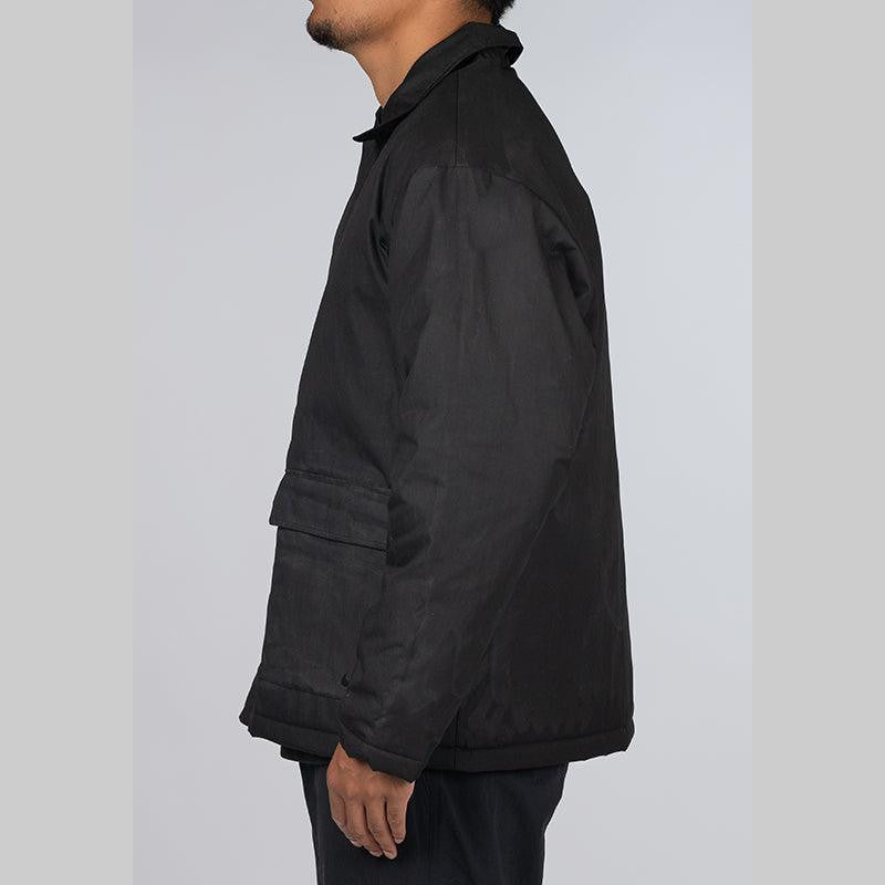 Life Waxed Canvas Work Jacket - Black - LOADED