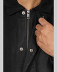 Life Waxed Canvas Work Jacket - Black - LOADED