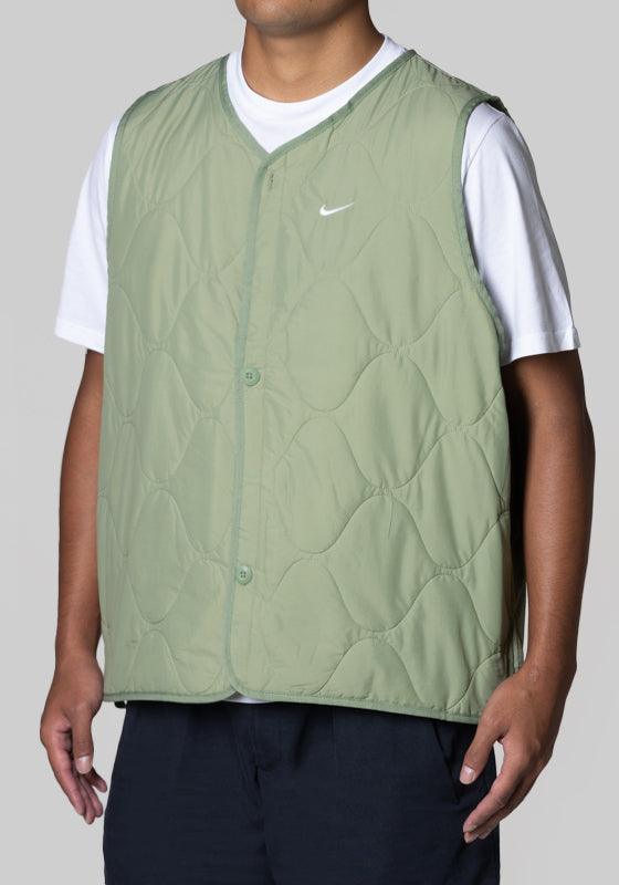 Nike Men's Life Woven Insulated Military Vest Green