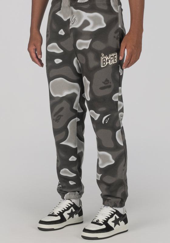 Liquid Camo Bape Sta Sweatpant - Black - LOADED