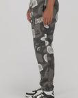 Liquid Camo Bape Sta Sweatpant - Black - LOADED