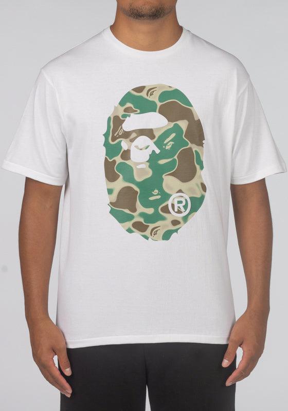 Liquid Camo Big Ape Head T-Shirt - White – LOADED