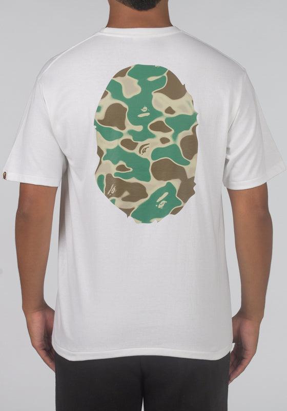 Liquid Camo Big Ape Head T-Shirt - White - LOADED