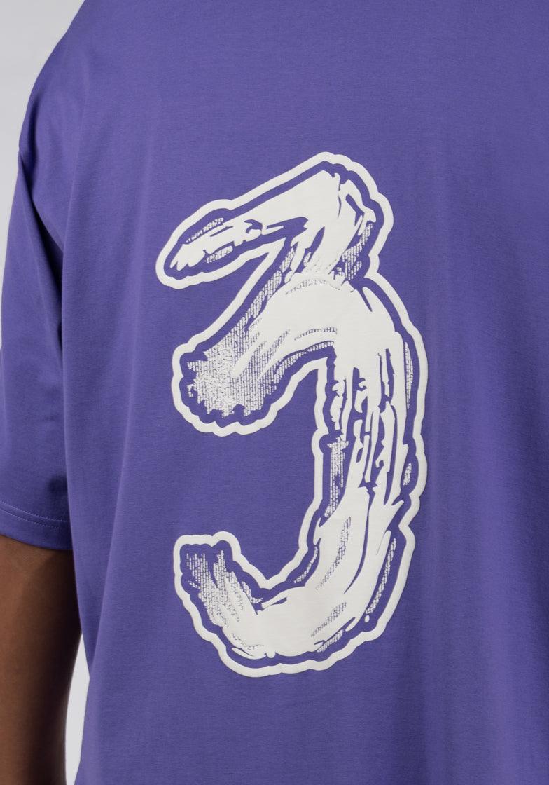 Logo Graphic T-Shirt - Purple - LOADED