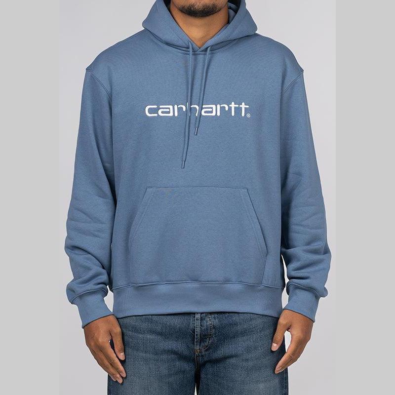 Logo Hooded Sweat - Sorrent/White - LOADED