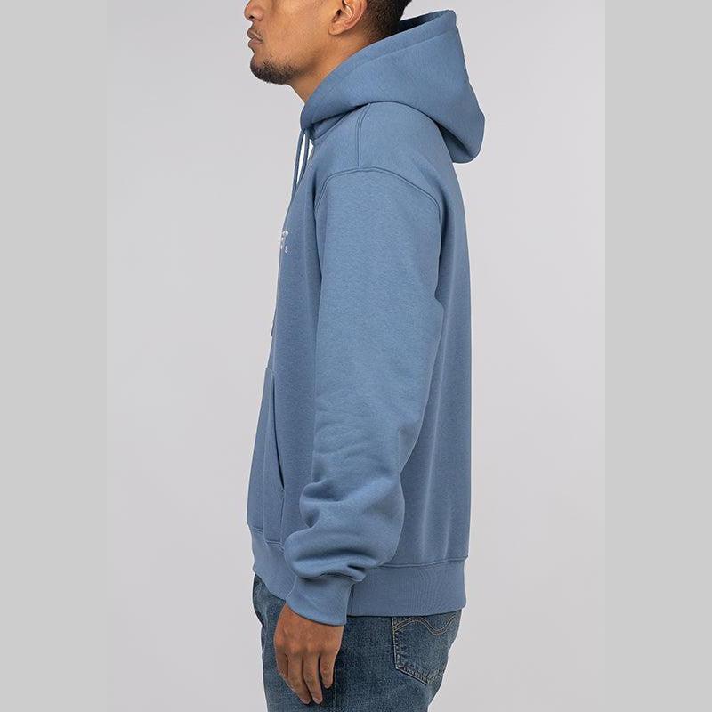 Logo Hooded Sweat - Sorrent/White - LOADED