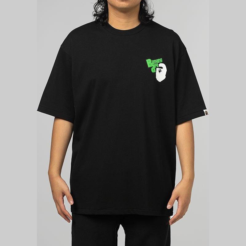 Logo Relaxed Fit T-Shirt - Black - LOADED