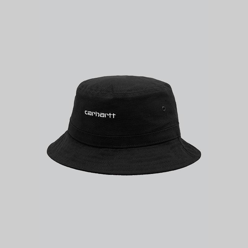 Logo Script Bucket Hat - Black/White - LOADED