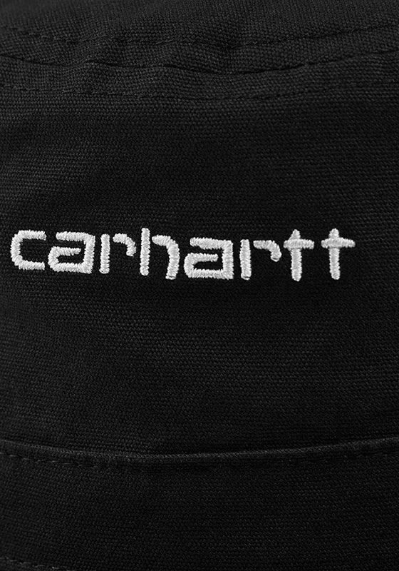 Logo Script Bucket Hat - Black/White - LOADED