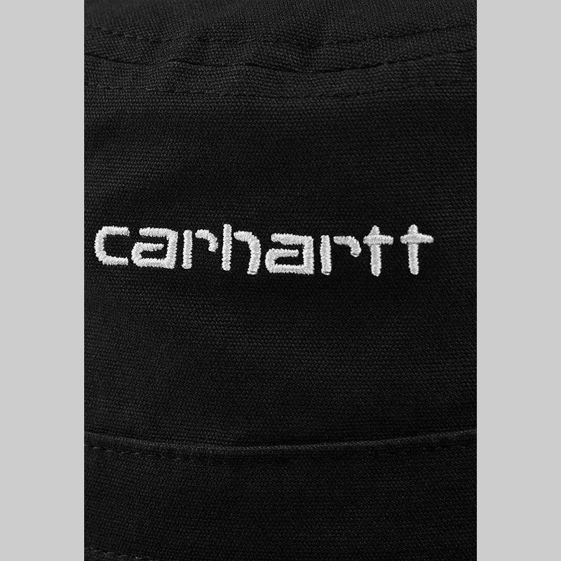 The Bucket Logo Script Logo Script Bucket Hat - Black/White – LOADED