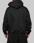 Logo Zip Hoodie - Black - LOADED